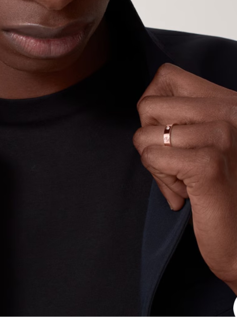Cartier Rose Gold Love Ring with Single Diamond - Picture 4 of 8